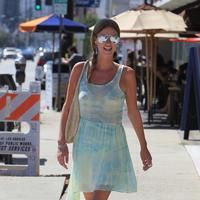 Nicky Hilton wearing a teal tie dye dress photos | Picture 63888